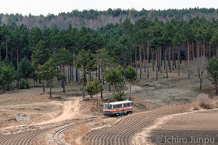 railcar on the forestry railway Xinglongzhen